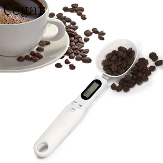 0.1g Portable LCD Digital Kitchen Scale Measuring Spoon Gram Flour and Grain Food Spoon Weight Coffee Scale Kitchen Tool