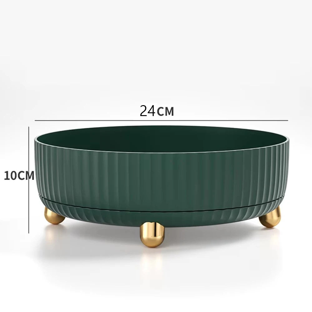 Kitchen 360°Rotating Spice Holder Desktop Storage Box for Perfume Cosmetic Box Bathroom Home Office Organizer Seasoning Holder